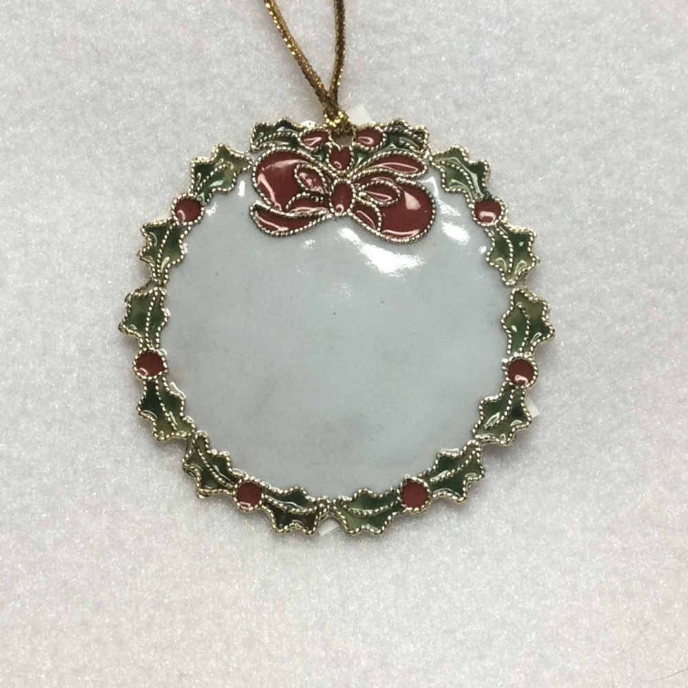 FINAL SALE PRICE Set of 5 Wreaths by Nyco Cloisonné